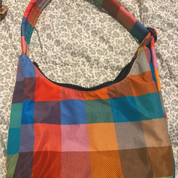 Baggu madras shoulder bag